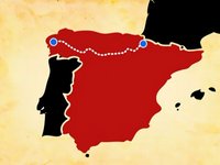 Trailer, Camino, Santiago de Compostella